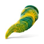 Dildo Tentacle Delight Verde y Amarillo 22.4 cm – 8.8