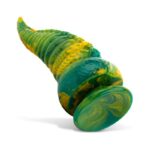 Dildo Tentacle Delight Verde y Amarillo 22.4 cm – 8.8