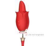 Estimulador de Clítoris con Lengua Vibradora y Movimiento Swinging/Oscilante