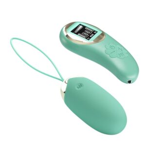 Mina Huevo Vibrador con Control Remoto Pantalla Digital Verde 3 Huevo Vibrador con Control Remoto Mini Púrpura - Erotiks | Tienda erótica online