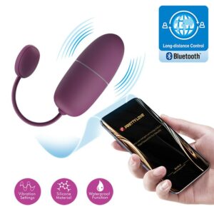Nymph Huevo Vibrador con APP 4 Nami Huevo Vibrador con Contol Remoto Silicona Líquida Unibody - Erotiks | Tienda erótica online