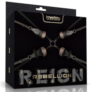 Restricciones para la Cama Rebellion Reign 3 Cuerda Bondage 10 m Negro - Erotiks | Tienda erótica online