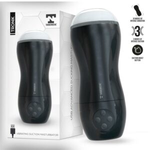Tronik Masturbador con Succión y Vibración USB 10 Torky Masturbador con Rotación Compresión con App - Erotiks | Tienda erótica online