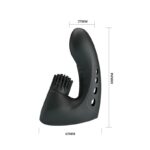 Estimulador Rotación Magic Drill USB Silicona