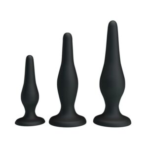 Butt Plug Set of 3 Clave 35 8 Kamber Plug Anal Vibración y Waving 360º y Estimulador Testículos - Erotiks | Tienda erótica online