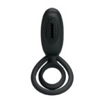 Pretty Love Anillo Vibrador Esther Color Negro