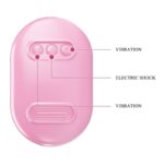 Surprise Box Huevo Vibrador y Pinzas para Pezones con Electro Estimulación Rosa