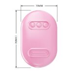 Surprise Box Huevo Vibrador y Pinzas para Pezones con Electro Estimulación Rosa