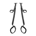 Columpio para Puerta Ajustable Negro