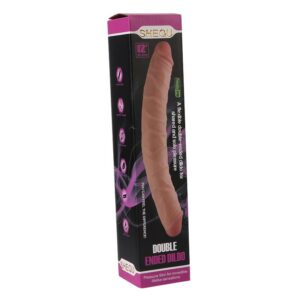 Dildo Doble Lester 33 cm 3 Estimulador Luna Purpura Silicona 25 cm - Erotiks | Tienda erótica online