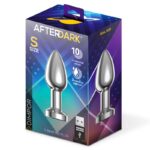 Dimpor Plug Anal Cromado con Vibración USB Magnético Talla S