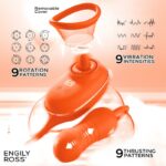 Lizer Pro Estimulador con Lengua Oscilante, Bomba de Vacio y Huevo con Up and Down