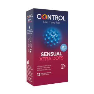 Sensual Xtra Dots - Punteados 12 uds 9 My Size Mix Talla 53 Caja de 10 Uds - Erotiks | Tienda erótica online