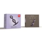B Balls Duo Plug Anal con Peso White/Dark Violet