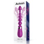 No. Five Bolas Anales con Vibracion Fléxible USB Silicona