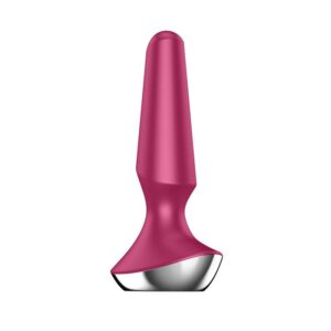 Plug-ilicious 2 Plug Anal con Vibración con Satisfyer Connect App Berry 9 Baile Plug Anal Color Púrpura - Erotiks | Tienda erótica online