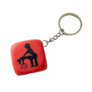Llavero de Dado de Posturas Rojo 3 Juego de Mesa la Pirámide del Amor - Erotiks | Tienda erótica online