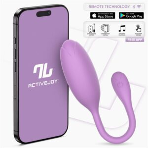 Logan Huevo Vibrador con APP Unibody Púrpura 2 Huevo Vibrador 10 Funciones Rojo - Erotiks | Tienda erótica online