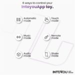 Logan Huevo Vibrador con APP Unibody Púrpura