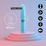 Ella Lipstick Vibrador Light Blue