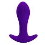Estimulador Anal con Vibración Púrpura