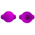 Funda para los Pezones con Vibración Rosa