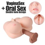 Jalome Masturbador 3 en 1 Vagina, Boca y Pecho 3.2 kg