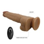 Jonathan Dildo con Vibración y Empuje Control Remoro
