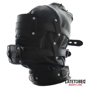 Mascara de Sumisión 10 Darom Arnés Masculino para Bondage Cuero Vegano - Erotiks | Tienda erótica online