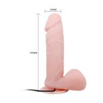 Oliver Dildo Realista con Vibración y Rotación Control Remoto