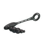 Plug Anal con Anillo para el Pene con Vibración
