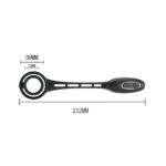 Plug Anal con Anillo para el Pene con Vibración
