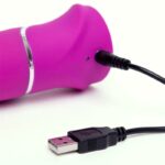 Vibrador Rotador Beaded Punto-G Purpura