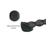 Yale Plug Anal con Vibración Negro