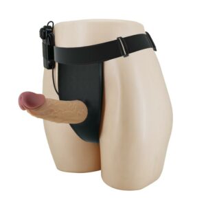 Draven Arnés con Dildo Hueco con Vibración 10 Arnés con Dildo Hueco Mens Pants Vibrador - Erotiks | Tienda erótica online