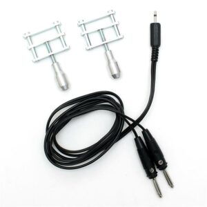 Pinzas Electro Shock - 2 und 2 Nona Estimulador Punto G Silicona Noir - Erotiks | Tienda erótica online