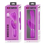 Mariana Vibrador 4en1 Silicona Fucsia