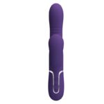 Mariana Vibrador 4 en 1 Silicona Morado