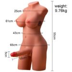 Miah Lady Boy Torso con Vibración y Thrusting 9.8 kg