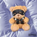 Bearly Llavero de Osito BDSM con Arnés