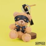 Bearly Llavero de Osito BDSM con Arnés