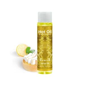 Hot Oil Aceite de Masaje Efecto Calor Tarta Limón 100 ml 9 Gel Vibrador Efecto Calor Ganjah 15ml - Erotiks | Tienda erótica online