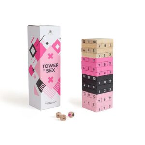 Juego de Madera Tower of Sex 8 Juego de Mesa la Pirámide del Amor - Erotiks | Tienda erótica online