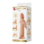 Keon Dildo con Piel Deslizante-Retractil 21 cm