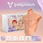 Boomax Traje Torso Masculino Hiperrealista Silicona Líquida Talla S