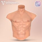 Boomax Traje Torso Masculino Híperrealista Sillicona Líquida Talla M
