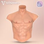 Boomax Traje Torso Masculino Hiperrealista Silicona Líquida Talla L