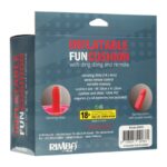 Cojín Hinchable con Dildo, Vibración y Control Remoto Ding Dong