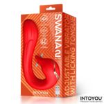 Swana Vibrador con Lengua y Ángulo Ajustable