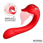 Swana Vibrador con Lengua y Ángulo Ajustable
